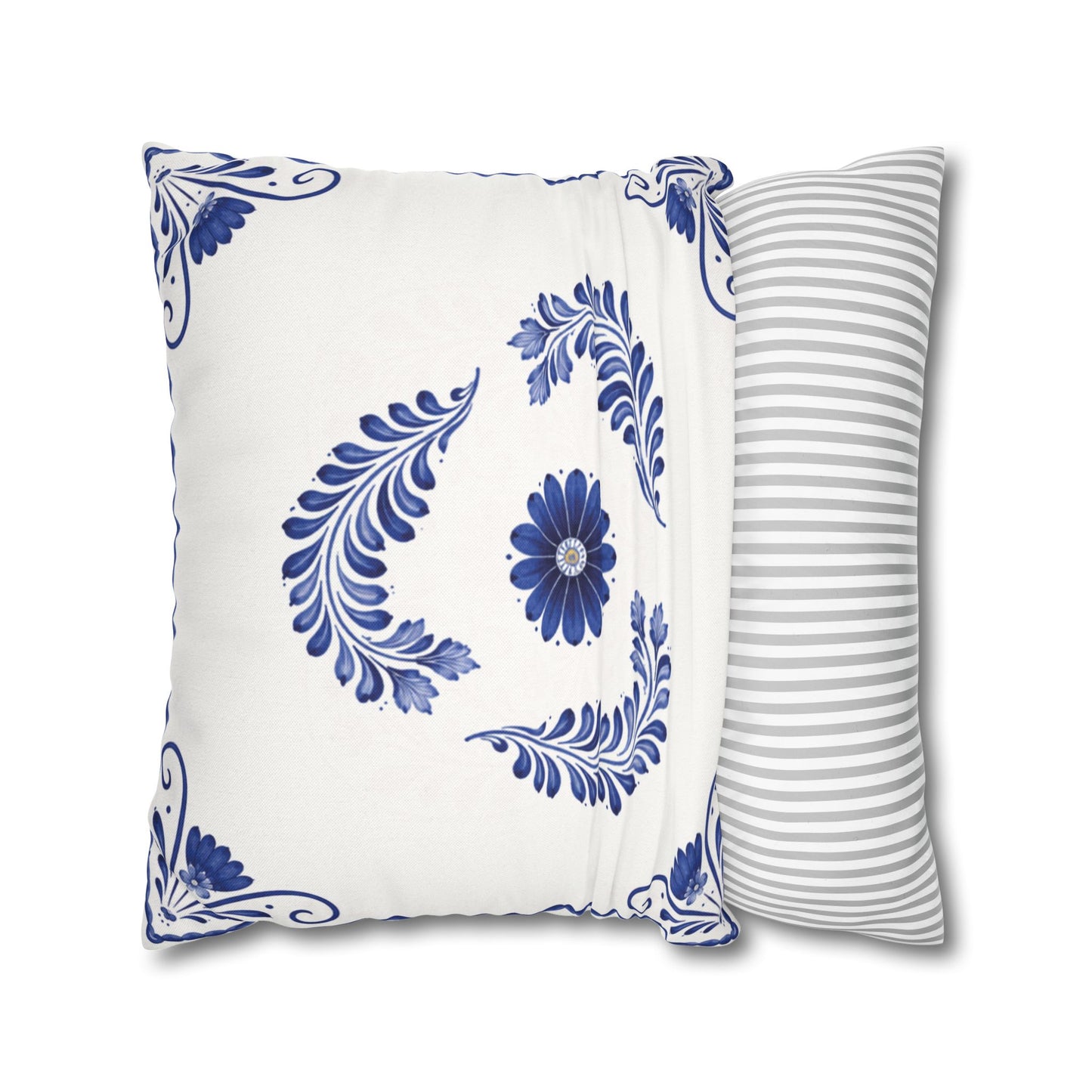 Puebla Azul Pillow Cover