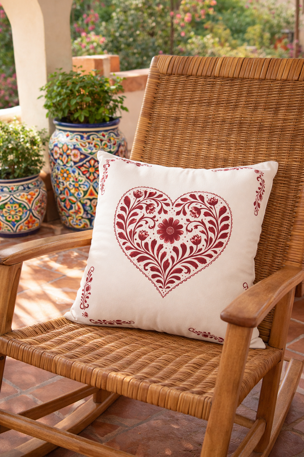 Te Amo Con Todo Mi Corazón Pillow Cover